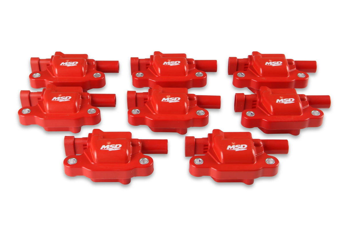 Msd 82658 Coils, Gm Ls2/3/4/7/9, 05-13, 8-Pack