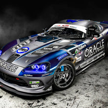 Oracle 03-09 Dodge Viper SRT-10 LED Headlight Halo Kit - Red