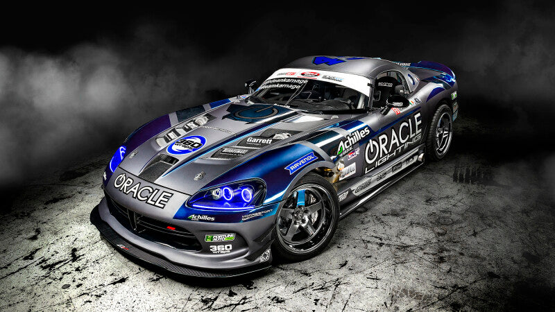 Oracle 03-09 Dodge Viper SRT-10 LED Headlight Halo Kit - Red