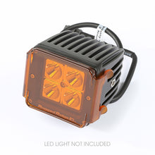Rugged Ridge Light Cover 3 Inch Square Amber - 15210.67