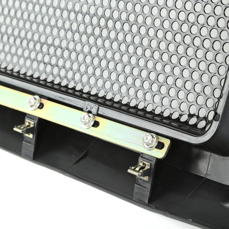 Rugged Ridge Spartan Grille Satin Black; 07-18 Jeep Wrangler Jk - 12034.01