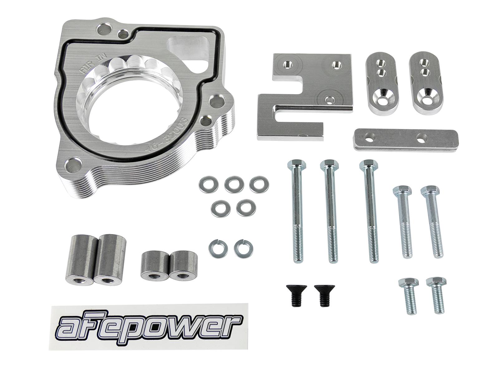 AFE Silver Bullet Throttle Body Spacer Kit (2000-2009 Dakota, Durango, Durango) - 46-32003