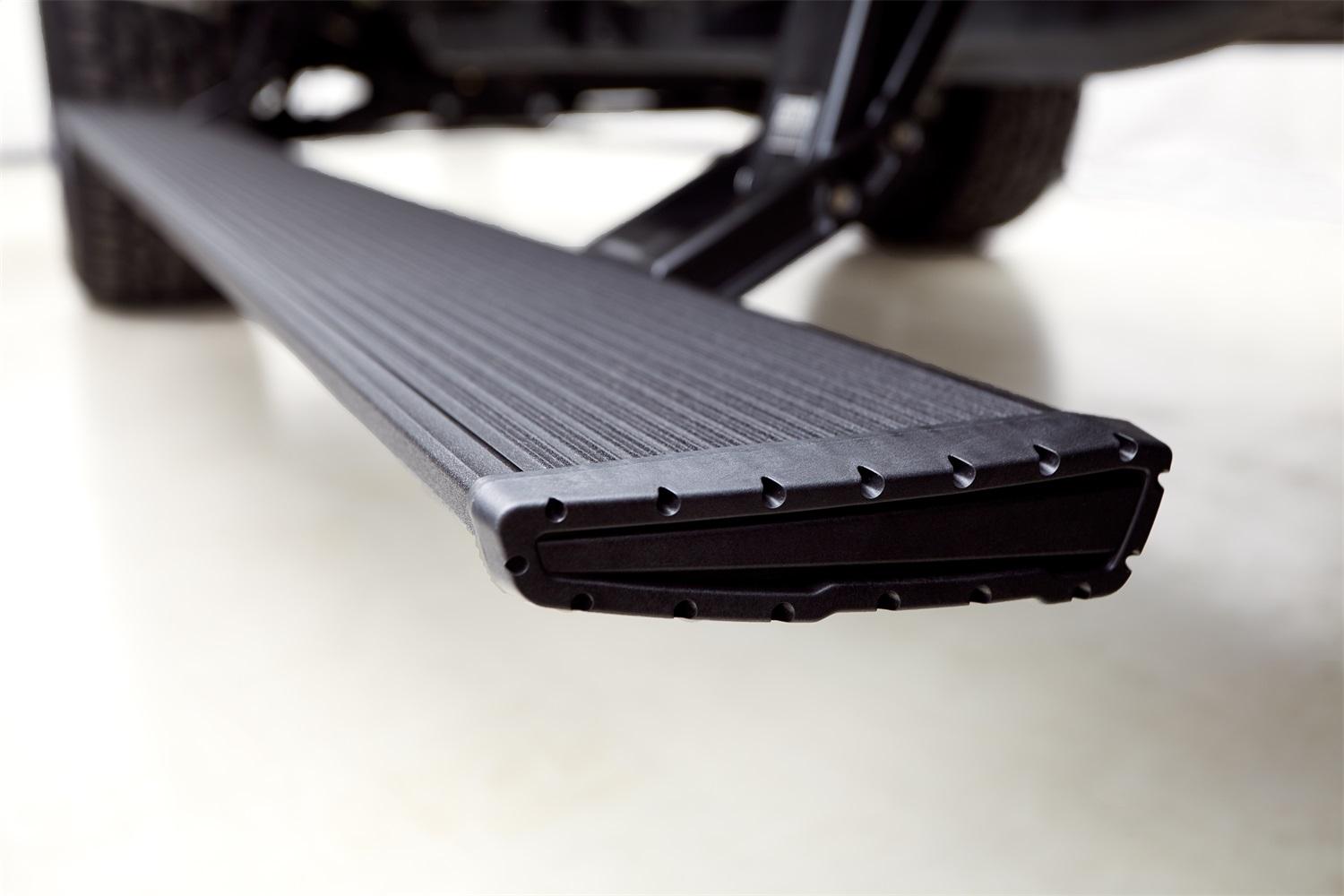 AMP Research Powerstep Xtreme Rng Brd-14-18 Silv/Sra, 15-19 Silv/Sra W/O Dually, Dble/Crw Cb - 78154-01A