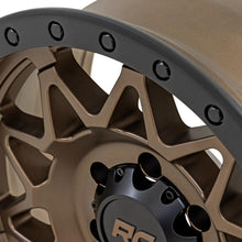 Rough Country 78 Series Wheel Simulated Beadlock Bronze/Black 18x9 6x5.5 +0mm (1960-1999 C10 Pickup, Land Cruiser, K10 Pickup, K15/K1500 Pickup, K15/K1500 Suburban, Wagoneer, Cherokee, J10, J20, K10 Suburban, K10, K5 Blazer, C15 Suburban, K15 Suburban, Sc