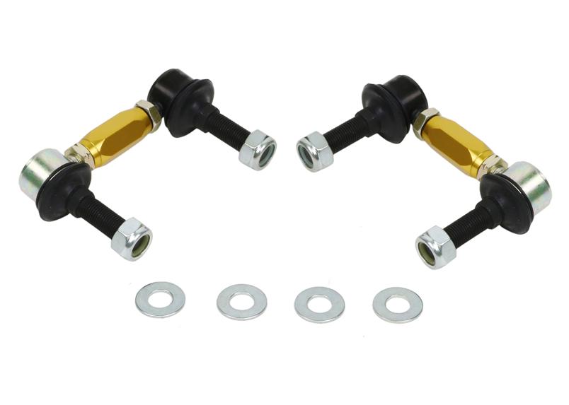 Whiteline Performance Front Sway Bar Link Adjustable Extra Heavy Duty 96-01 Land Rover Whiteline (1996-2015 Range Rover, Frontier, Pathfinder, Xterra, Equator) - KLC180-090