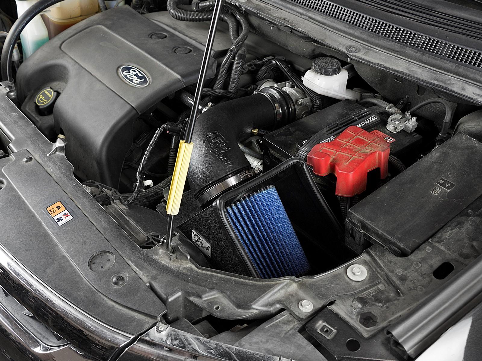 AFE Magnum FORCE Stage-2 Cold Air Intake System w/ Pro 5R Filter (2011-2017 Edge, Explorer) - 54-12842