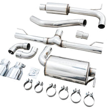 AWE Touring Edition Catback Exhaust - Chrome Silver Tips (2022-2023 Volkswagen MK8 GTI) - 3015-32658