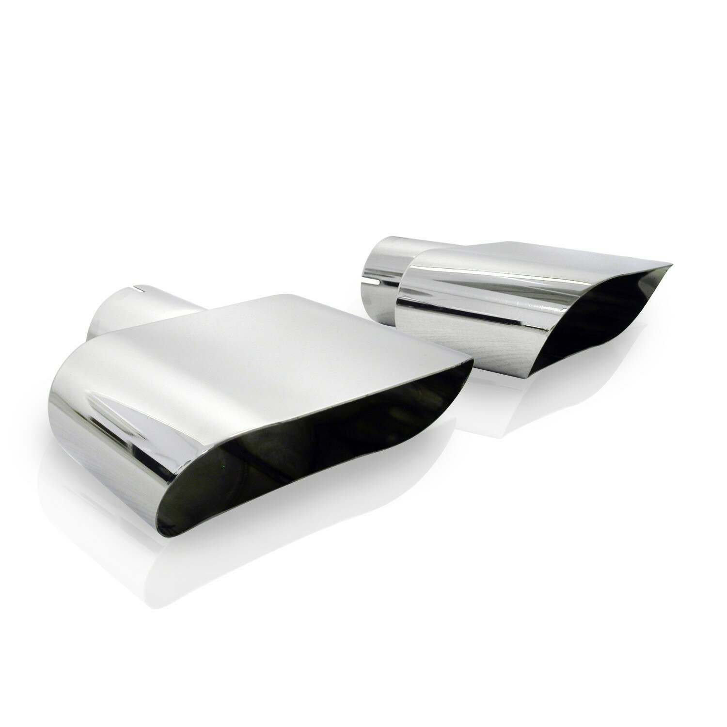 Stainless Works Corvette C4 Wide Oval Tips - 784250