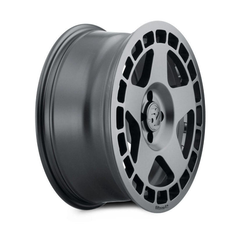 fifteen52 17x7.5 (4x108TURBOMAC Wheel, 5.88 BS in ASPHALT BLACK (SATIN BLACK) - TURAB-77548+42