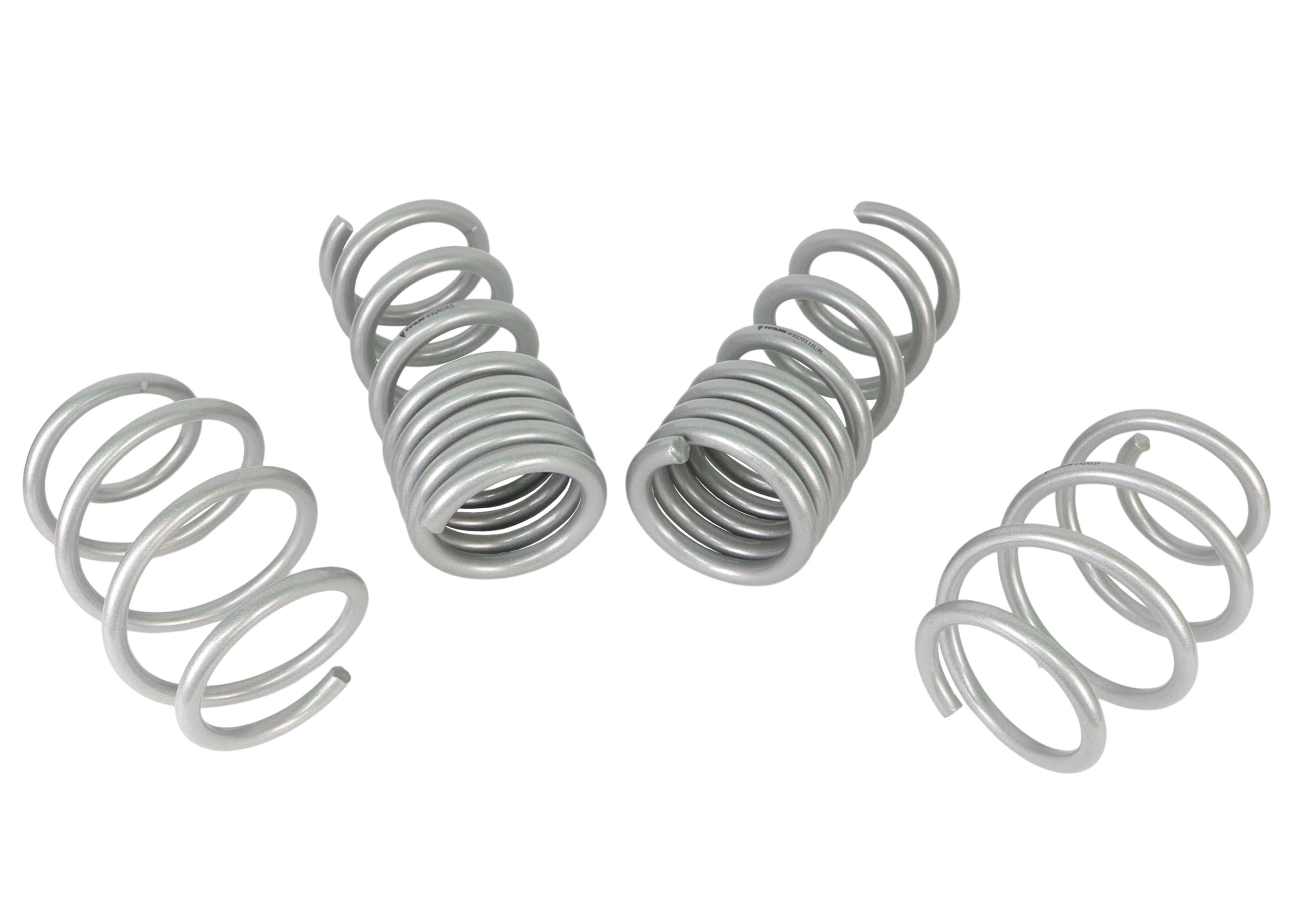 Whiteline Performance Coil Spring Set Suits 5.0L Models 2018 On With Magneride Excl Gt350 Front And Rear Performance Coil Spring Kit Lowers Vehicle 25MM Front And Rear Whiteline - WSK-FRD011