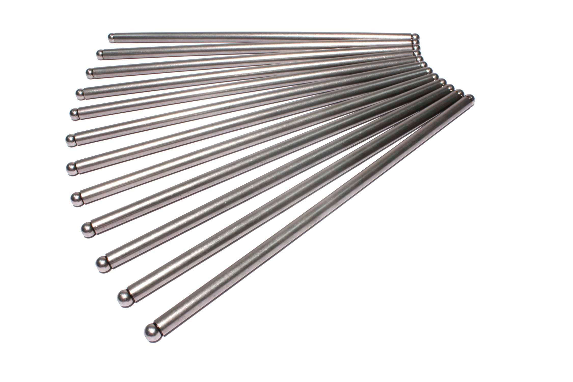 Comp Cams Hi-Tech 8.150" Long, .080" Wall, 3/8" Diameter Pushrod Set - 7869-12