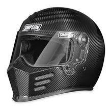 Simpson Racing Motorcycle Outlaw Bandit 3 Helmet - Carbon Fiber - OB3CXL