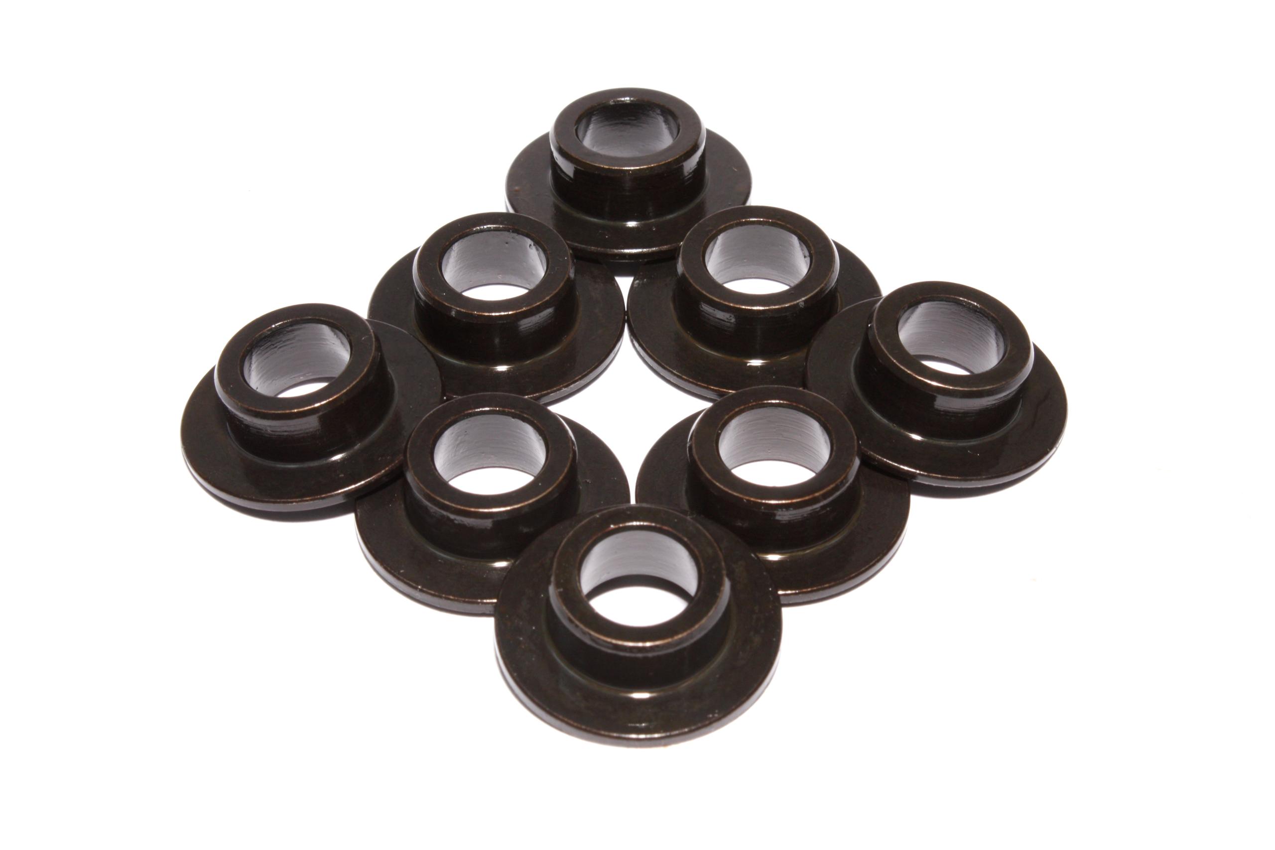 Comp Cams 7 Degree Steel Retainer Set Of 8 11/32" Valve W/ 26915/26918 Beehive Springs - 787-8