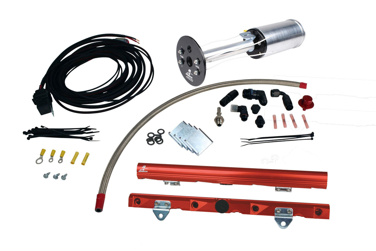 Aeromotive 03-13 Corvette Stealth A1000 Race Fuel System With Ls7 Fuel Rails - 17178