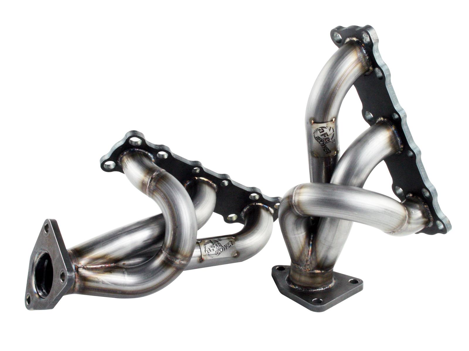 AFE Twisted Steel 409 Stainless Steel Short Tube Header (Nissan Frontier 05-19/Pathfinder 05-12/Xterra 05-15 V6-4.0L) - 48-46101