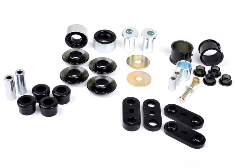 Whiteline Performance Essential Vehicle Kit Essential Front Vehicle Kit Contains W0506, Kca334, Kdt901 And Ksr207 Whiteline (2008-2016 Impreza, WRX) - WEK079
