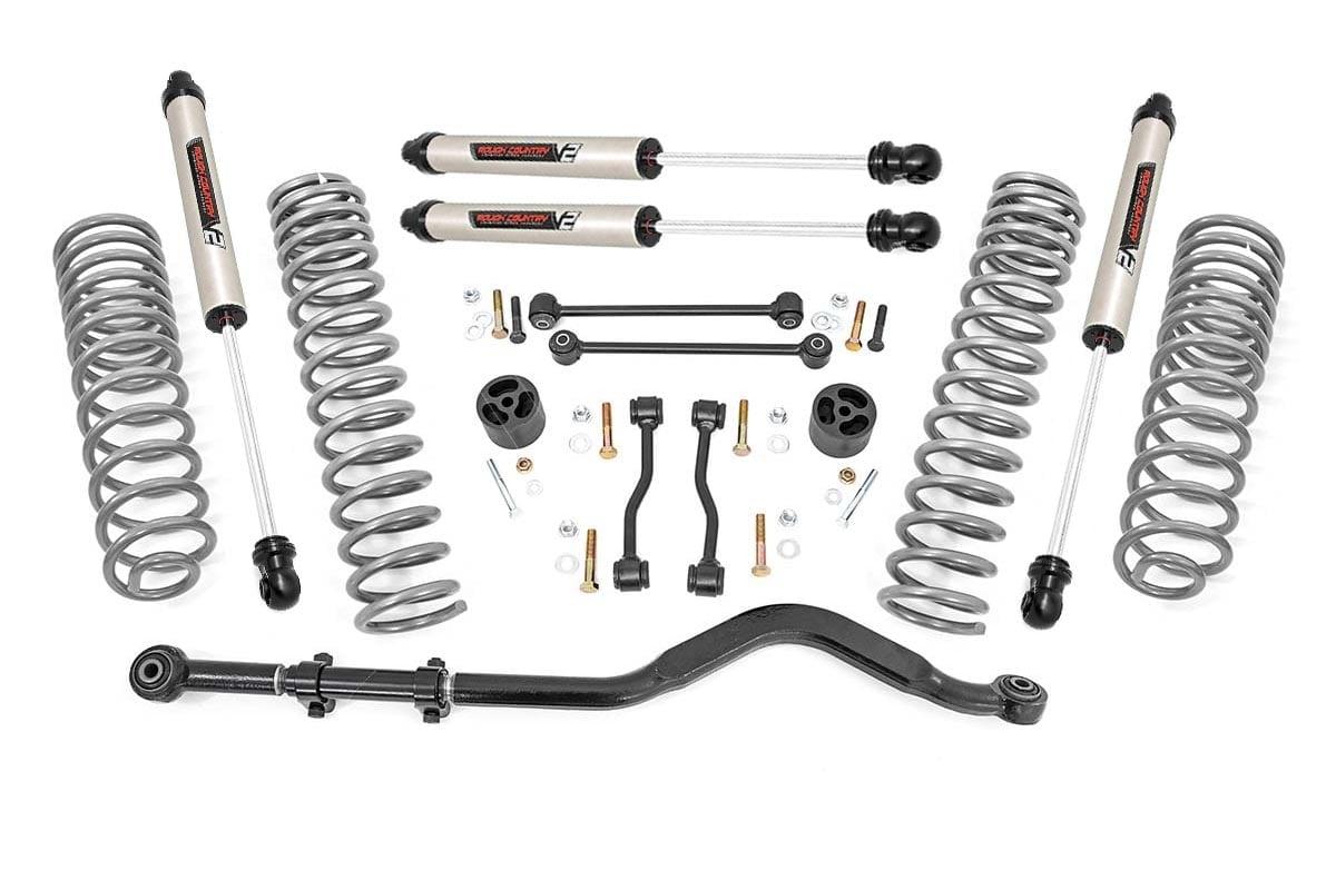 Rough Country 3.5 Inch Lift Kit Springs V2 Jeep Gladiator JT 4WD (2024-2025) (2024-2026 Gladiator) - 78970