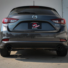 AFE Takeda 2-1/2 IN 304 Stainless Steel Cat-Back Exhaust System w/ Blue Flame Tips (Mazda 3 14-18 L4-2.0/2.5L) - 49-37015-L