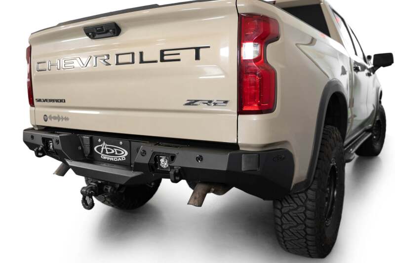 Addictive Desert Designs 2022-2025 Chevrolet Silverado 1500 Stealth Fighter Rear Bumper - R120081090103