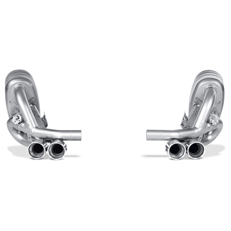 Akrapovic 2008-2012 Porsche Slip-On Line (Titanium). (2009-2012 911) - S-PO997CA-TH