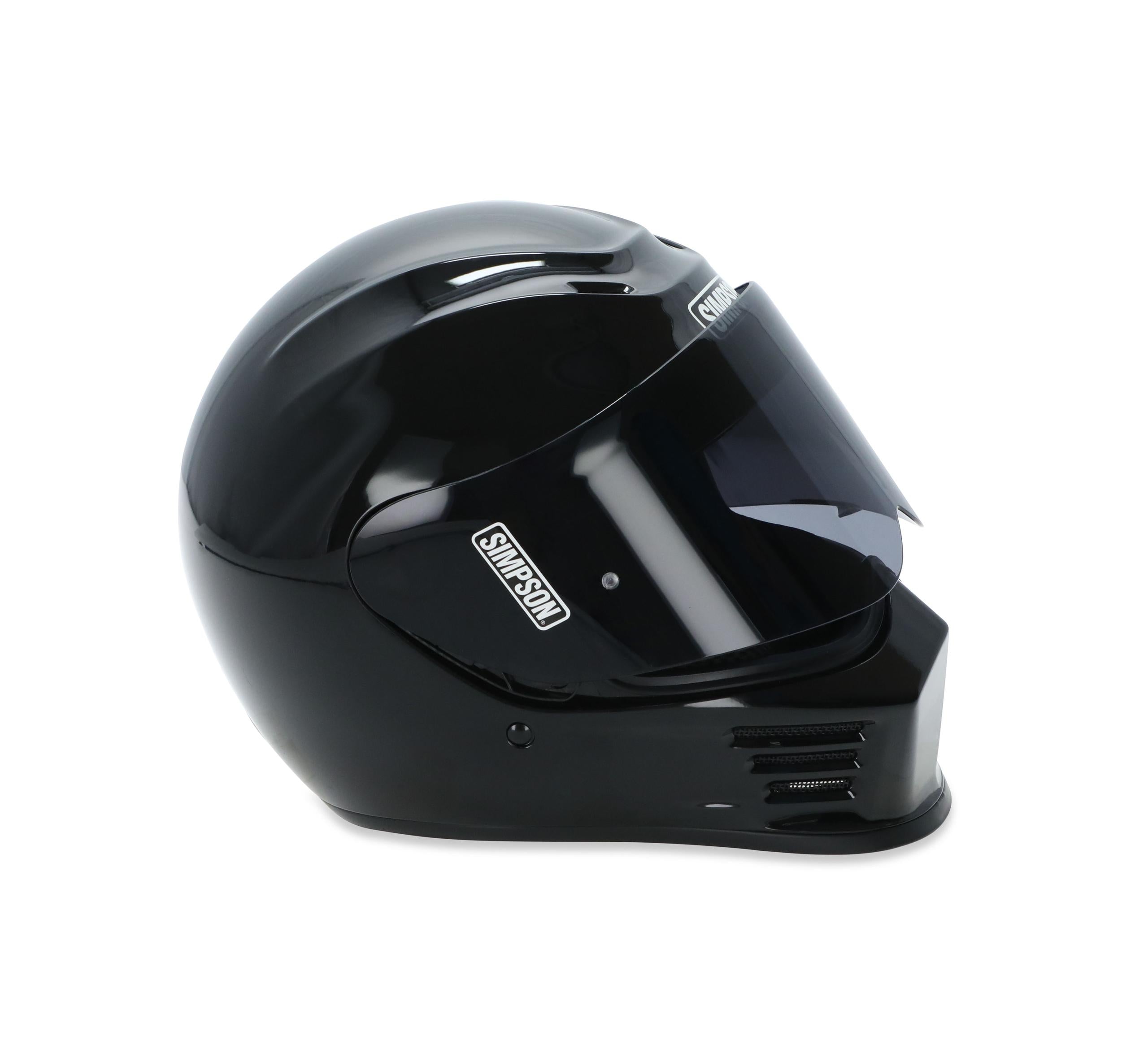 Simpson Racing Motorcycle Speed Bandit Helmet - Black - SPBS2