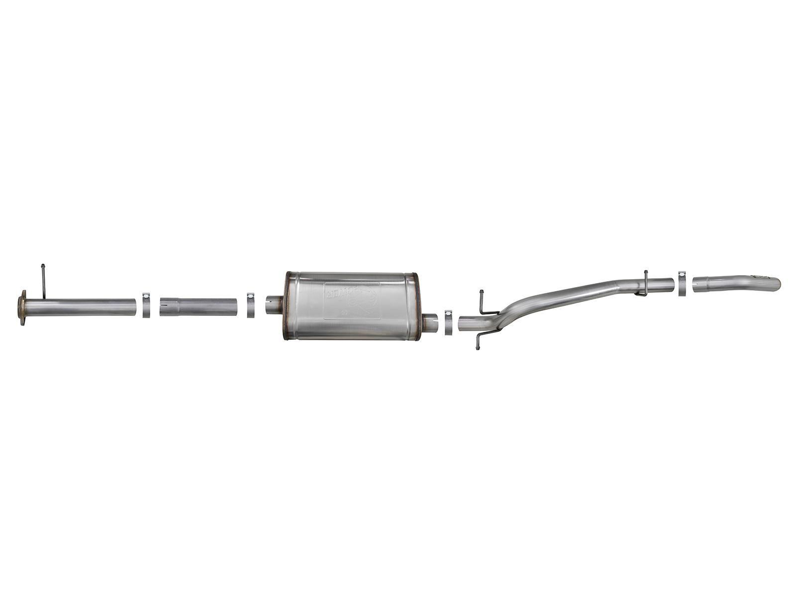 AFE MACH Force-Xp Cat-Back Hi-Tuck Exhaust System (2015-2021 Colorado, Colorado, Canyon, Canyon) - 49-44099