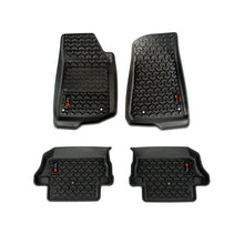 Rugged Ridge All Terrain Floor Liner Kit Front/Rear Black 18-20 Jeep Wrangler Jl 2 Dr - 12987.43