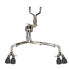 AWE Tuning Audi C7 / C7.5 S7 4.0T Track Edition Exhaust - Diamond Black Tips - 3020-43052