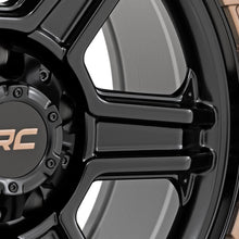 Rough Country 79 Series Wheel One-Piece Semi Gloss Black w/Bronze Ring 18x9 6x135 0mm (2003-2012 Expedition, F-150) - 79180917A