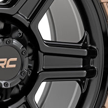 Rough Country 79 Series Wheel One-Piece Semi Gloss Black w/Bronze Ring 18x9 6x135 -12mm (2003-2012 Expedition, F-150) - 79181217