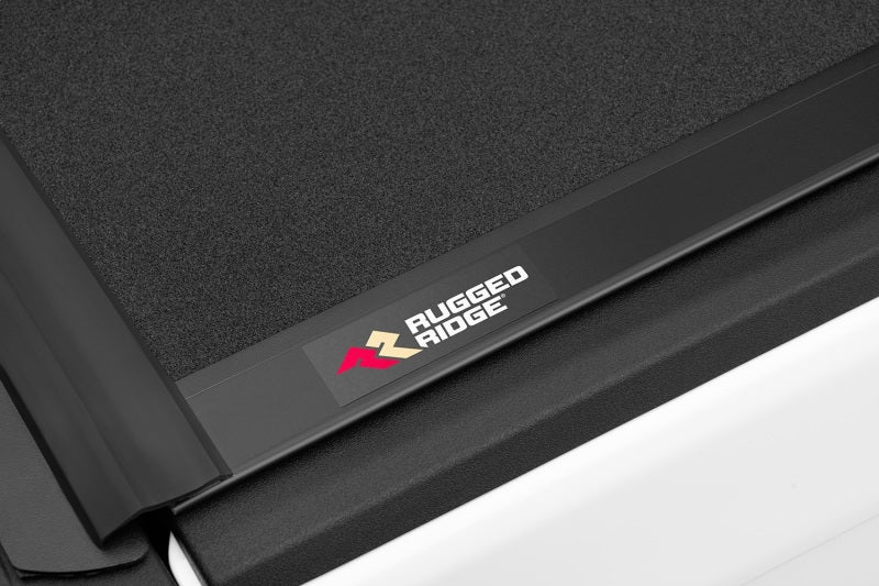Rugged Ridge Armis Hard Folding With Line-X Bed Cover 20-21 Jeep Gladiator Jt - 13550.24