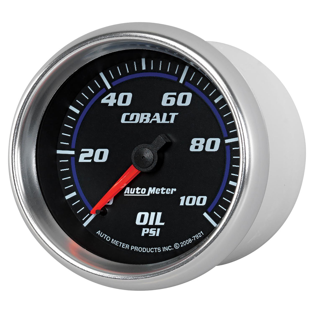 Auto Meter 2-5/8" OIL PRESSURE, 0-100 PSI, COBALT - 7921