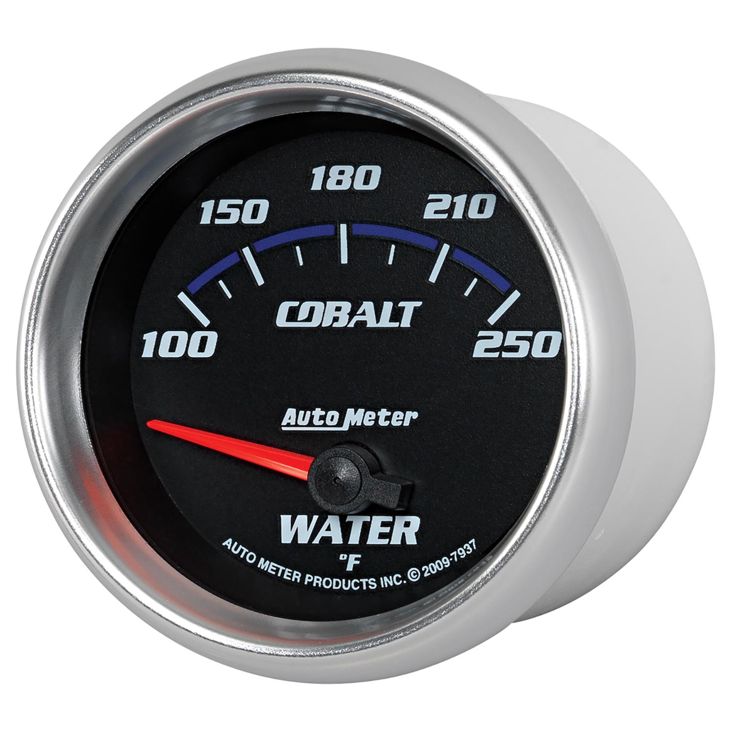Auto Meter 2-5/8" WATER TEMPERATURE, 100-250 °F, COBALT - 7937
