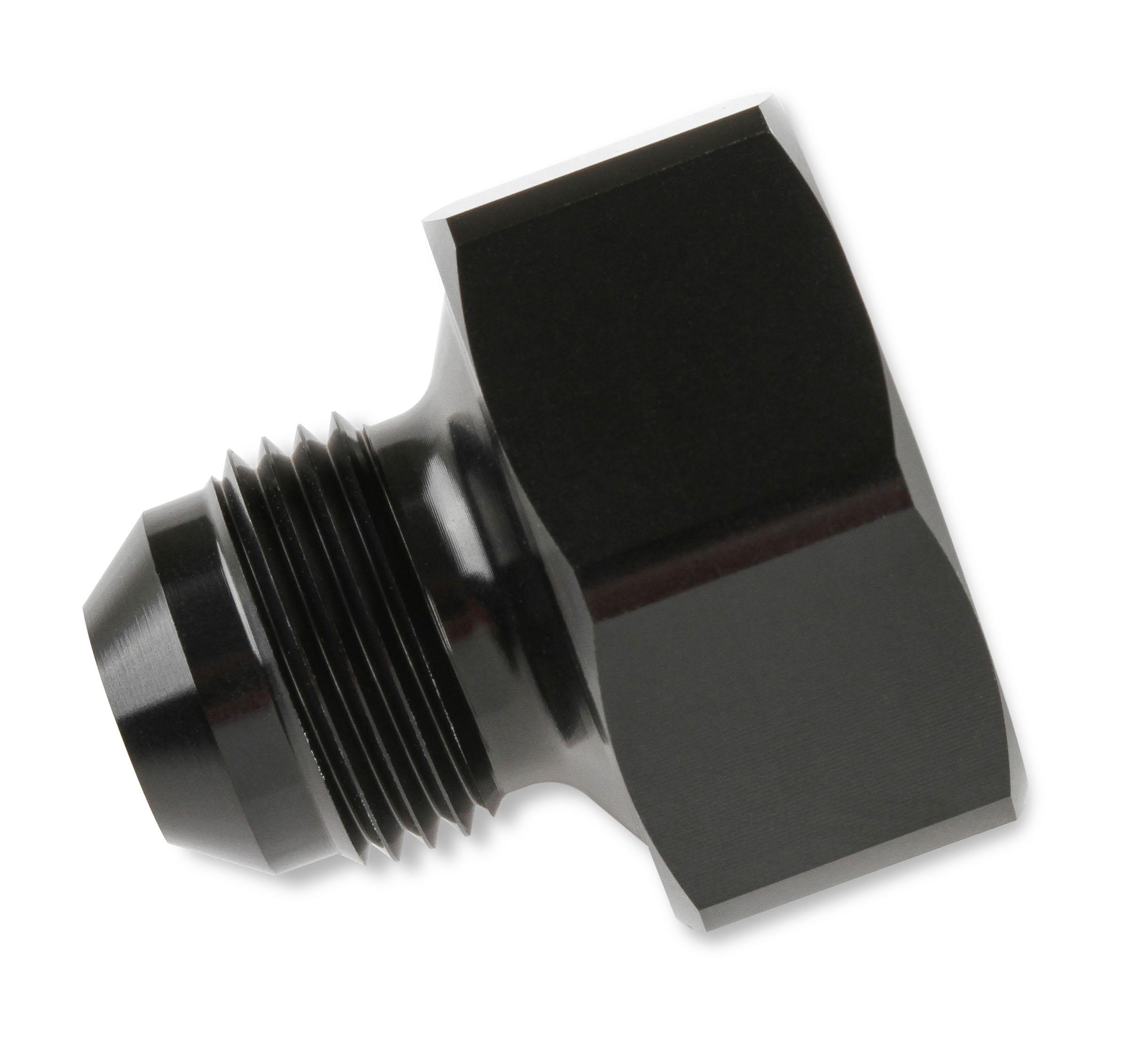 NOS  Black T7075 aluminum 8AN-660 Bottle Nut Adapter. - 16233NOS