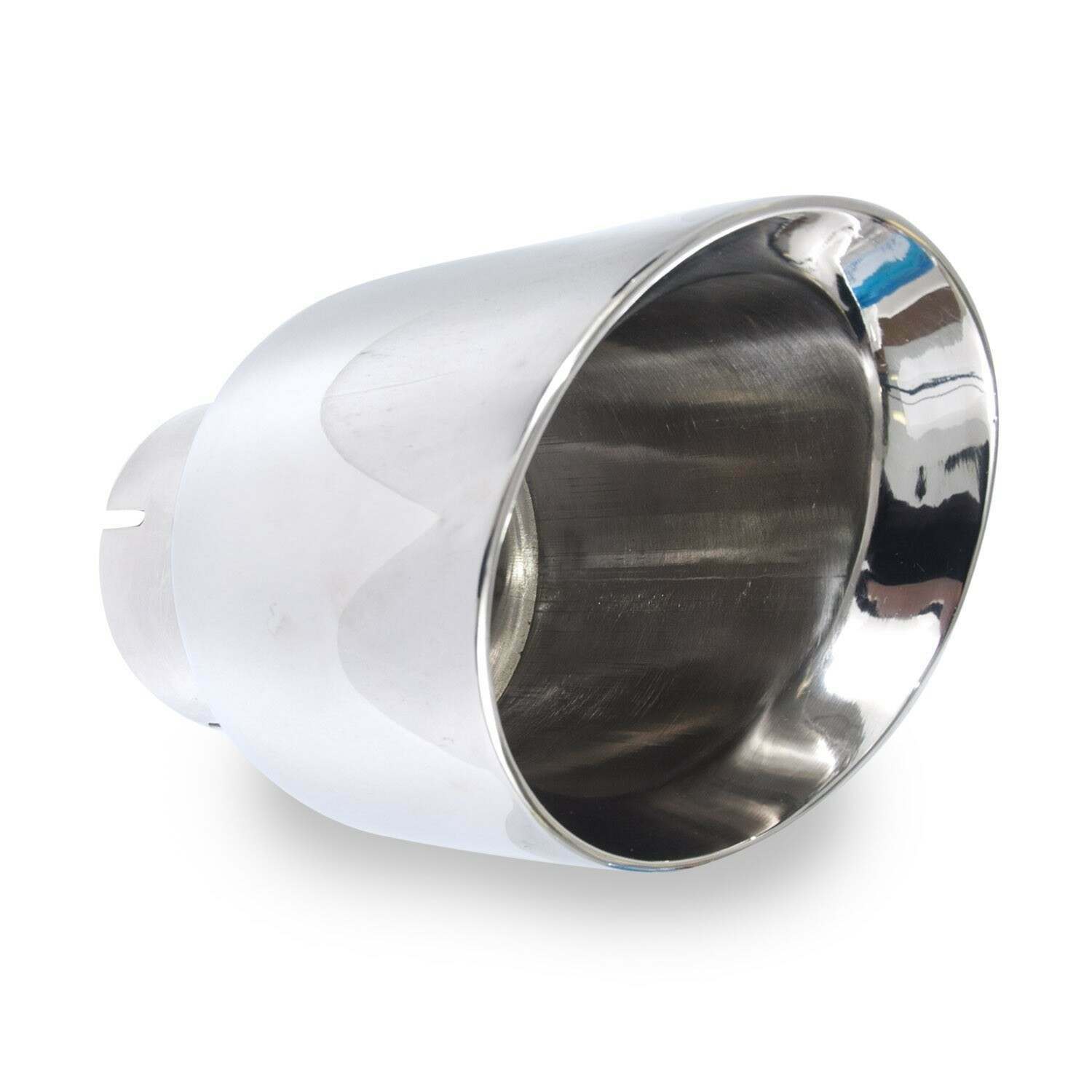 Stainless Works Double Wall Slash Cut Tip 3-1/2" Body 6-1/4" Length 2-1/2" Inle - 797250