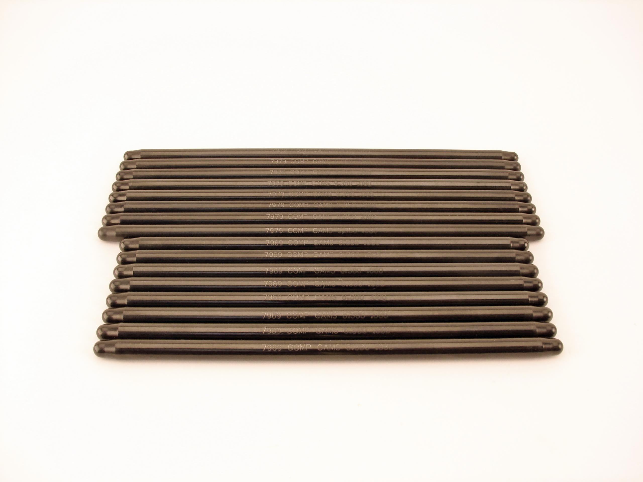 Comp Cams Hi-Tech Pushrods For Chevrolet Big Block Standard Big Block, .100" Longer - 7982-16