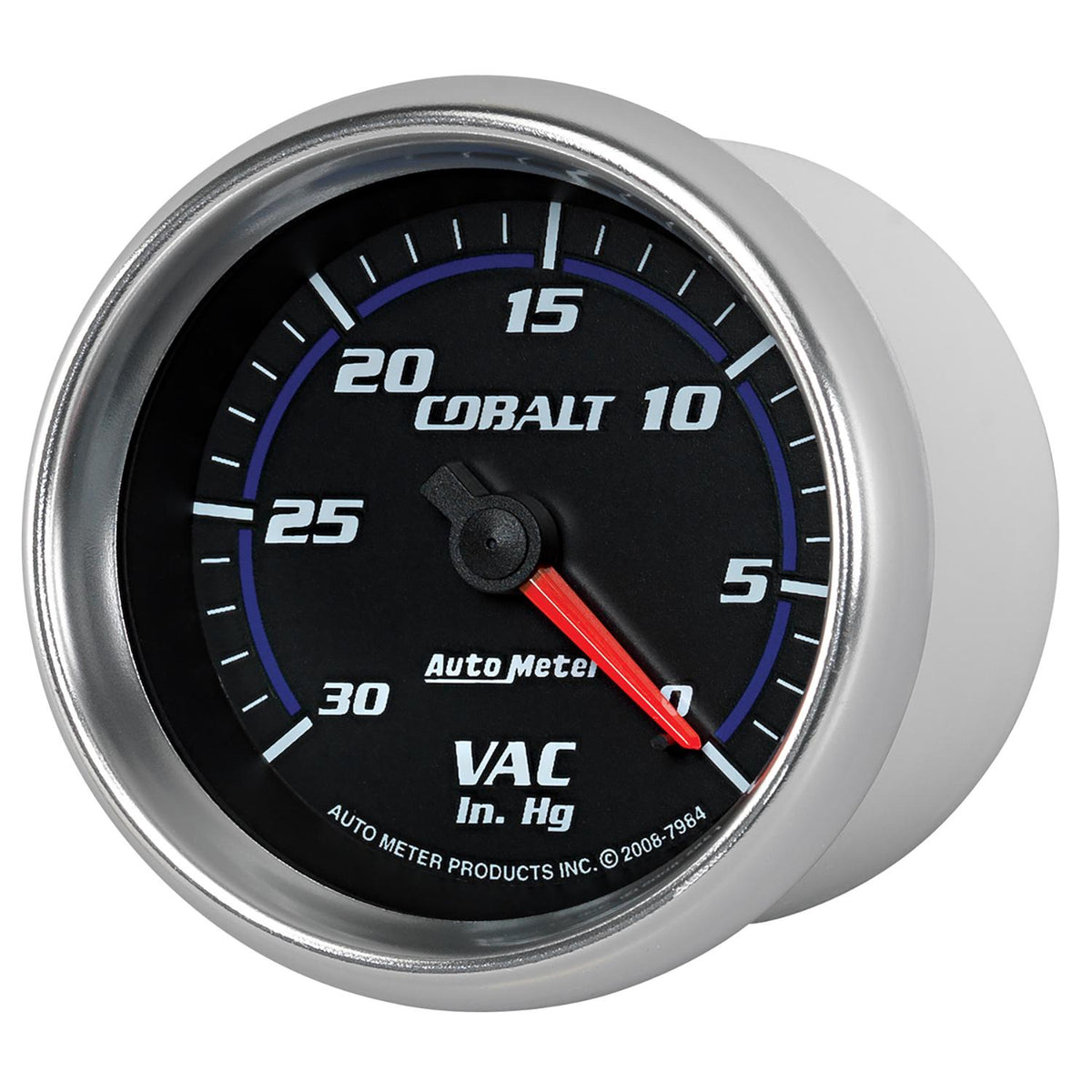Auto Meter 2-5/8" VACUUM, 0-30 IN HG, COBALT - 7984