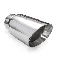 Stainless Works Double Wall Slash Cut Tip 4" Body 8" Length 3" Inlet - 799300