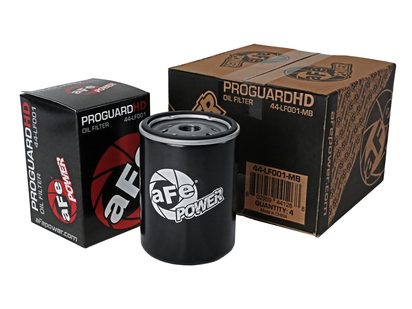 AFE Pro GUARD HD Oil Filter (4 Pack) (2006-2006 H1) - 44-LF001-MB
