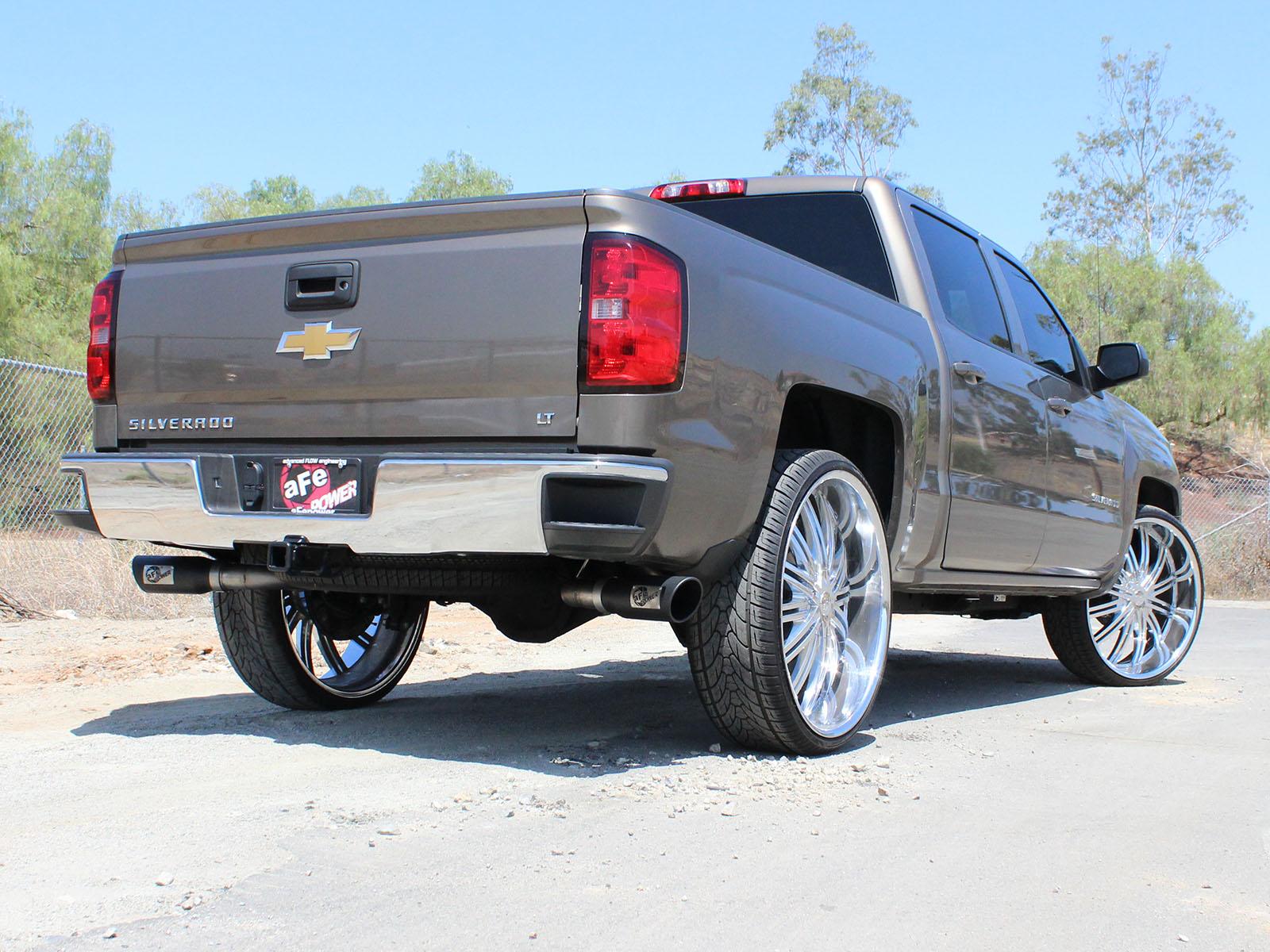 AFE MACH Force-Xp 3 IN 409 Stainless Steel Cat-Back Exhaust System w/Black Tip - 49-44057-B