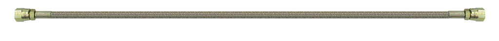 AFCO Stainless Steel Flexible Brake Line 3 An Straight Fittings -3 Line 18 Inches Long AFCO - 40265-18