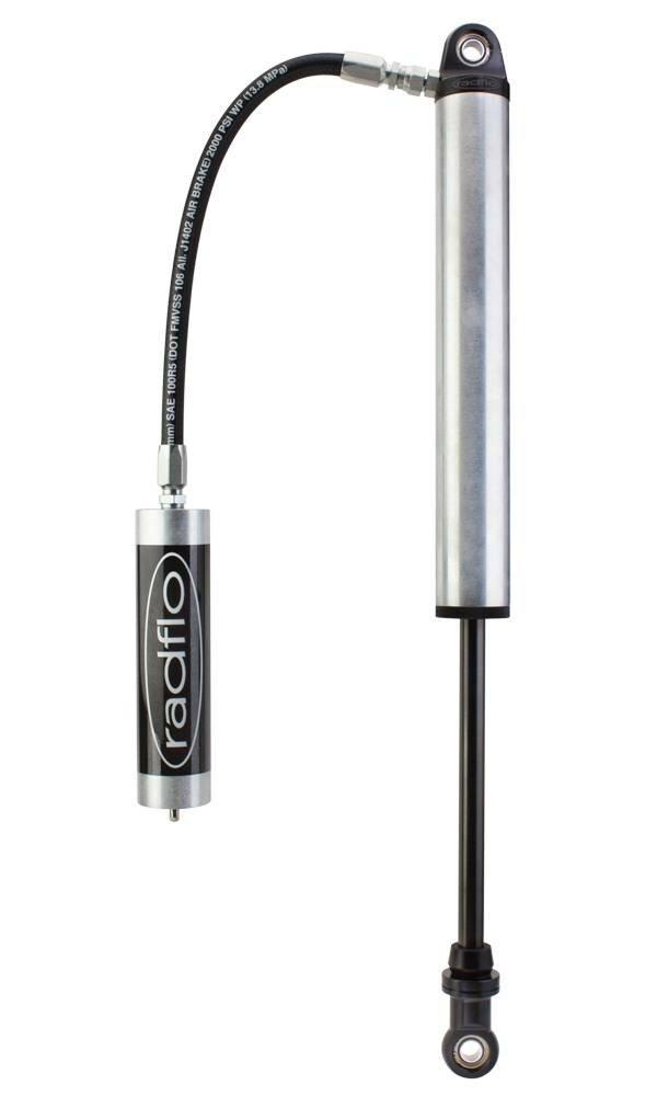 Radflo Off Road 3.0 Inch Smooth Body 12 Inch Travel W/ 1 Inch Shaft Remote Reservoir Suspension - 7SR-002-00
