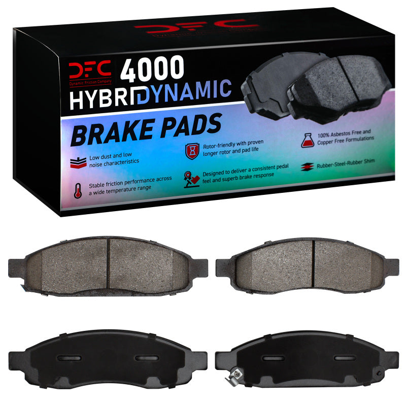 DFC 04-07 Nissan Titan Front 4000 Hybridynamic Brake Pads
