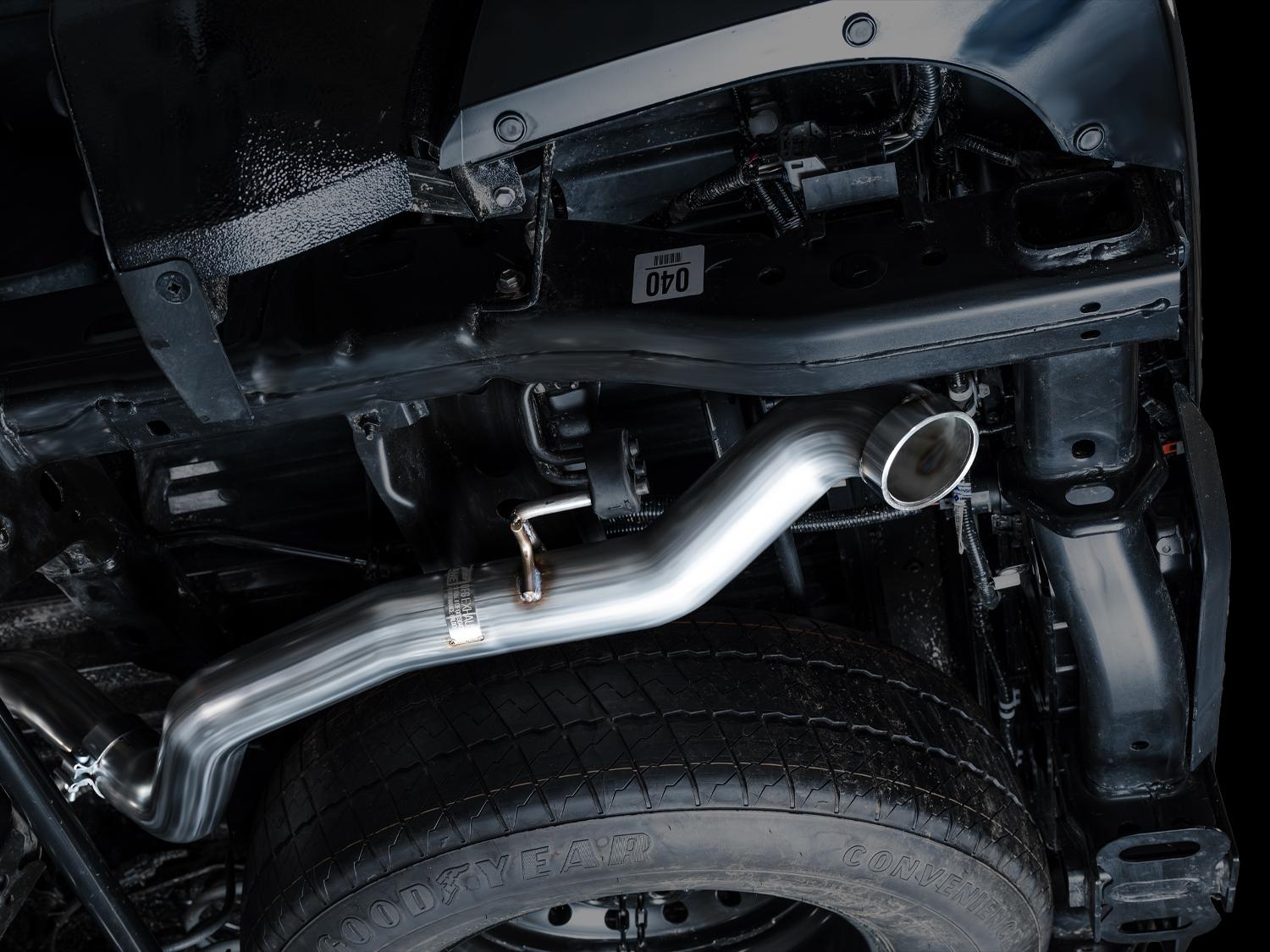 AWE 0FG Exhaust - BashGaurd Only (2024+ Toyota Tacoma 2.4T) - 3015-28254