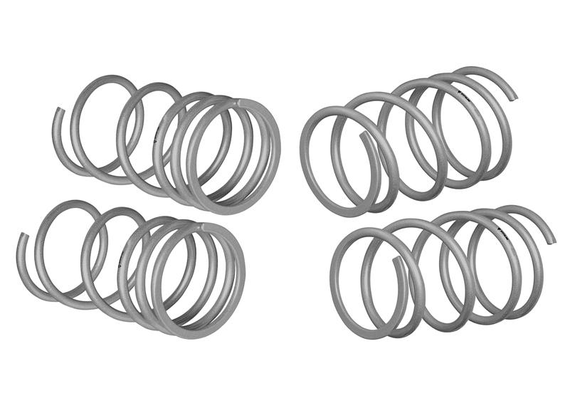 Whiteline Performance Coil Springs Lowered Front/Rear Performance Kit Lowers Vehicle 25MM 02-03 Subaru Whiteline - WSK-SUB001