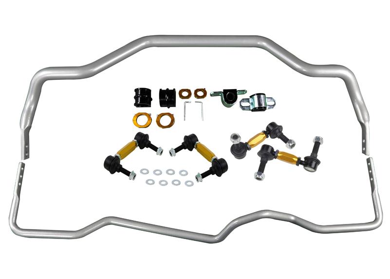 Whiteline Performance Sway Bar Vehicle Kit Contains Bnf33Z, Bnr30Z, Klc110 And Klc141 Essential Whiteline (2003-2009 350Z, G35) - BNK006