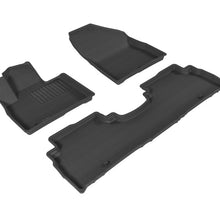 3D MAXpider 2016-2020 Kia Sorento 5-Seat Kagu 1st & 2nd Row Floormats - Black