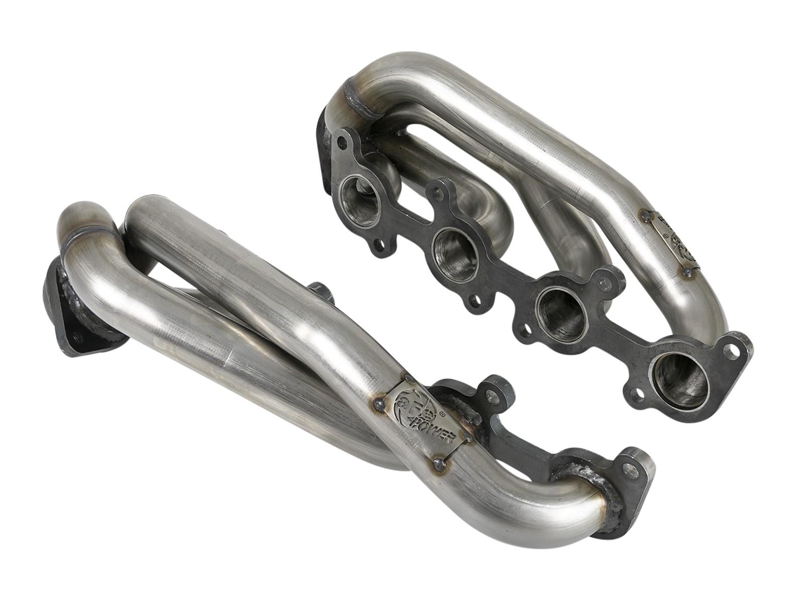 AFE Twisted Steel 304 Stainless Steel Headers (Ford F-150 15-24 V8-5.0L) - 48-33025-1