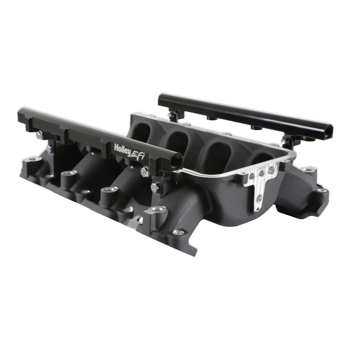 Holley Efi Ultra Lo-Ram Intake Manifold Base - 300-713BK