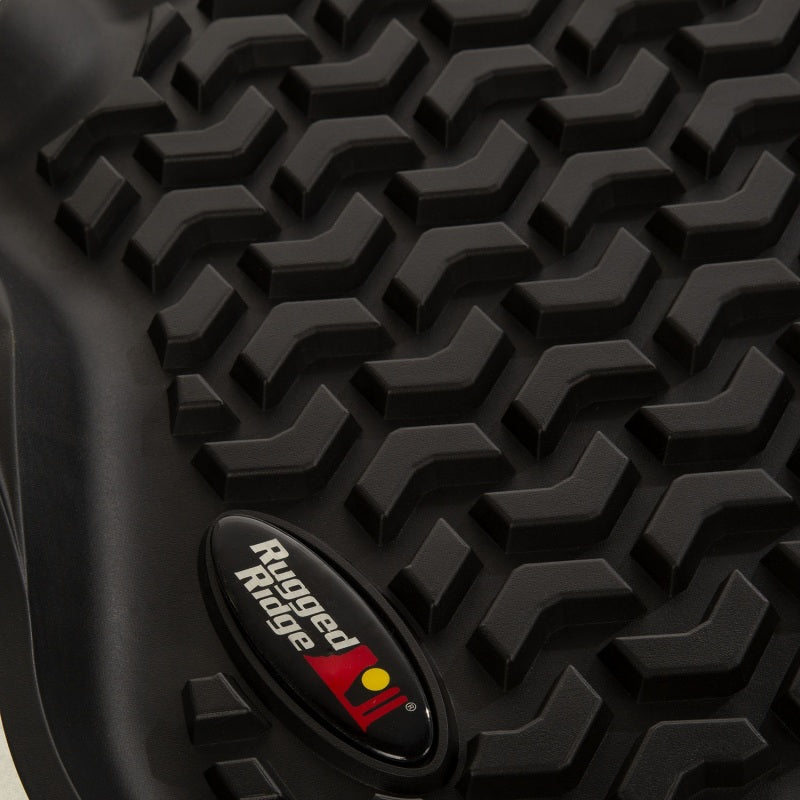 Rugged Ridge Floor Liner Rear; Black 2018-2020 Jeep Wrangler Jl 4 Dr - 12950.48